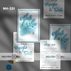 thiệp cưới hiếu nguyễn